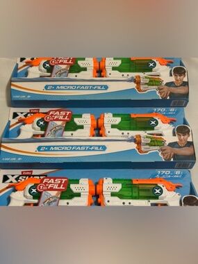 2X-Shot MicroFast-Fill Kids Water Blaster -